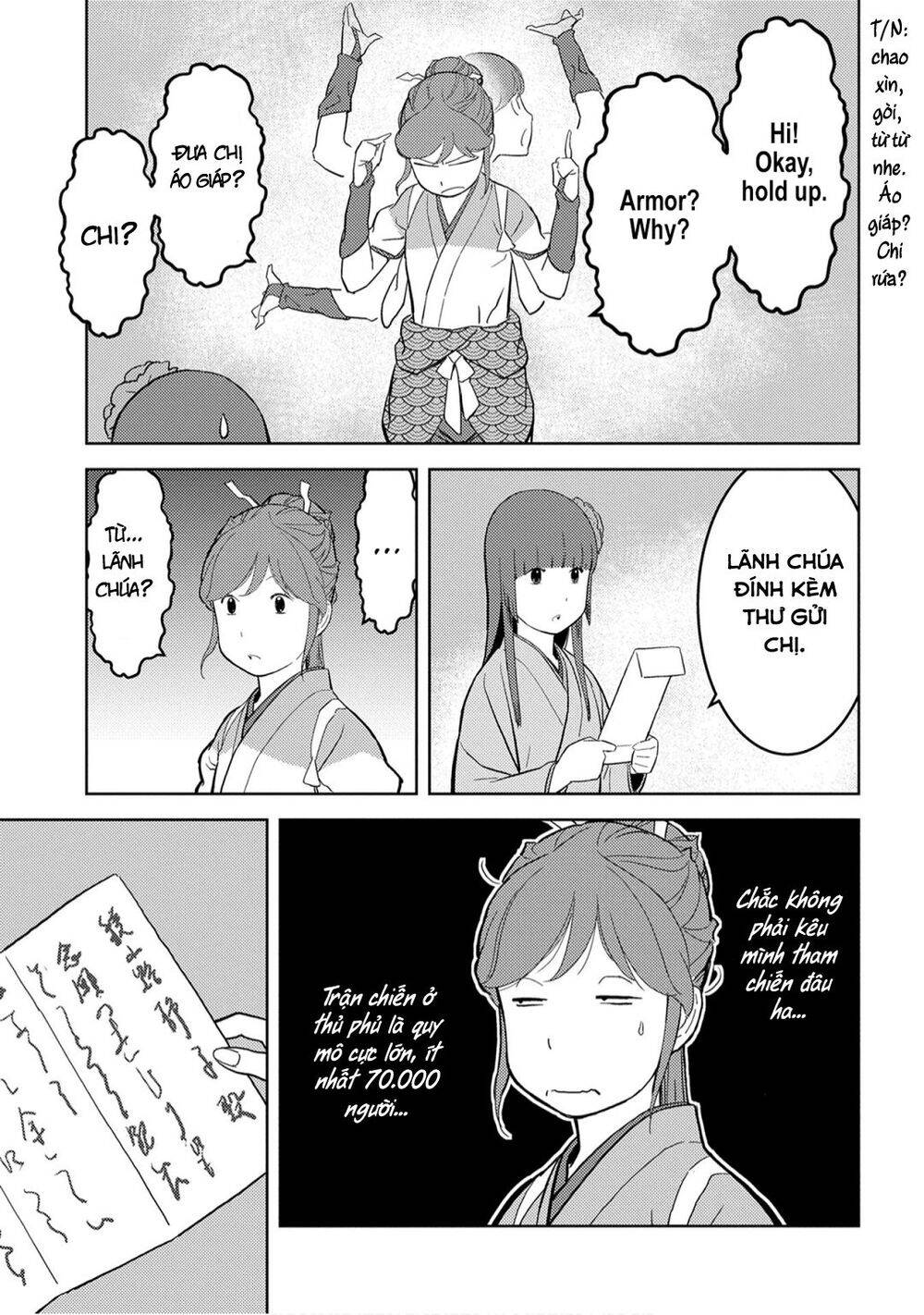 Sengoku Komachi Kurou Tan! Chap 23 - Next Chap 24