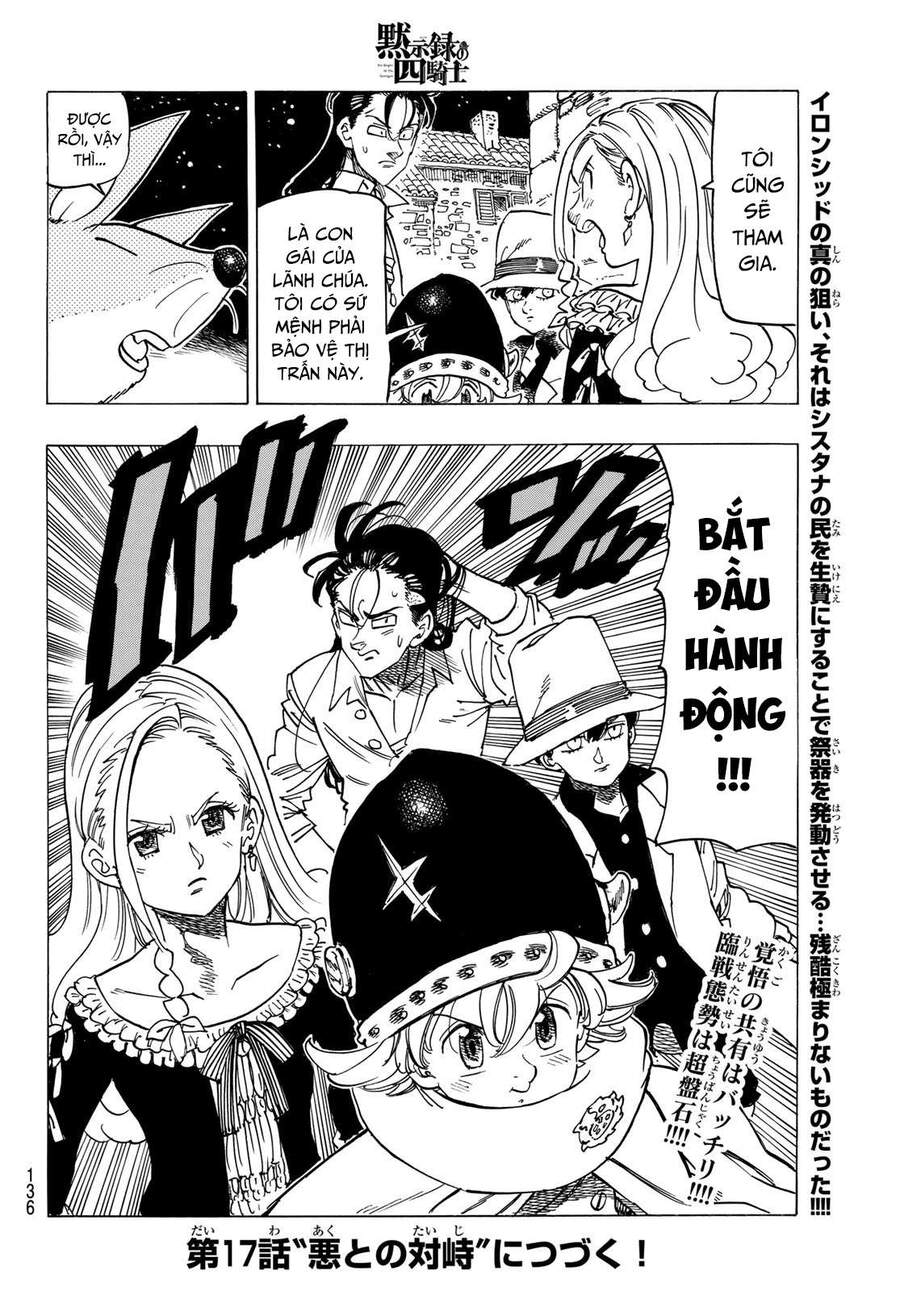 Tứ Kỵ Sĩ Khải Huyền Chap 16 - Next Chap 17