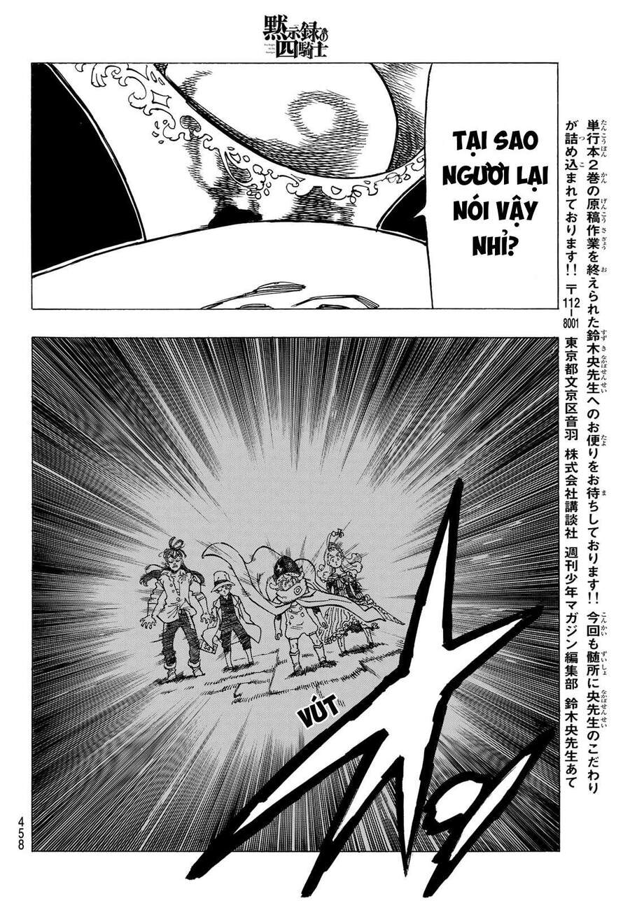 Tứ Kỵ Sĩ Khải Huyền Chap 17 - Next Chap 18