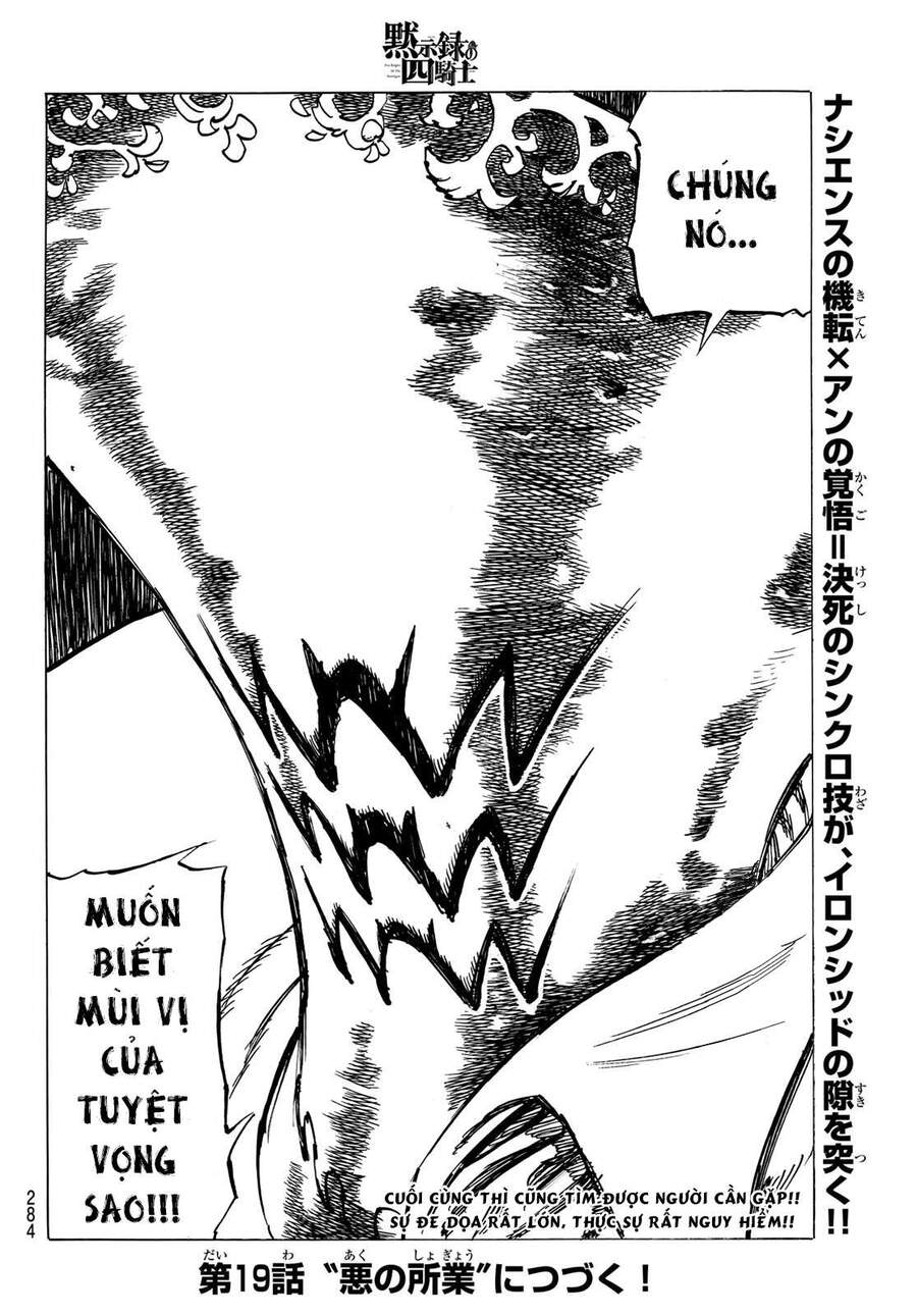 Tứ Kỵ Sĩ Khải Huyền Chap 18 - Next Chap 19