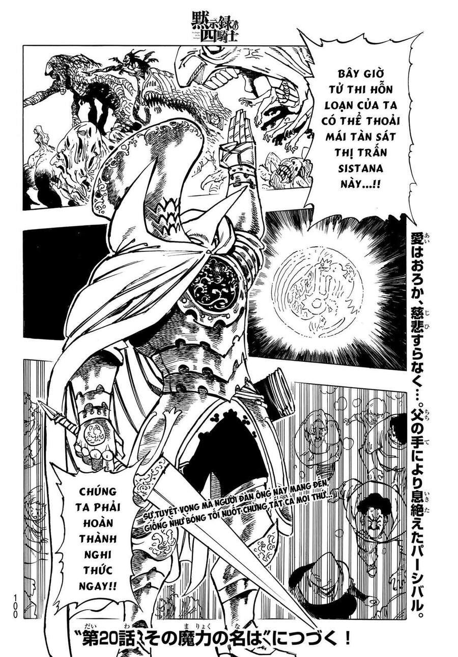 Tứ Kỵ Sĩ Khải Huyền Chap 19 - Next Chap 20