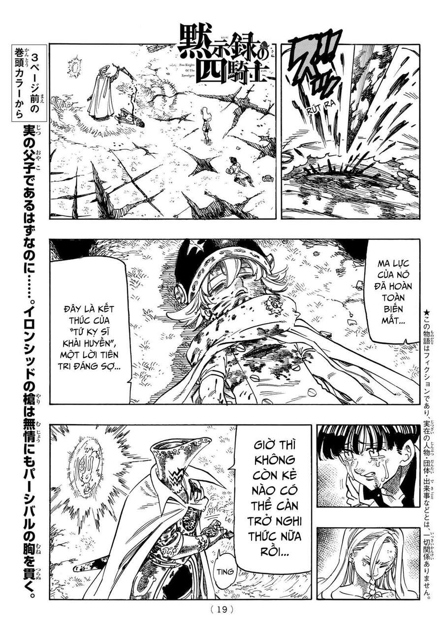 Tứ Kỵ Sĩ Khải Huyền Chap 20 - Next Chap 21
