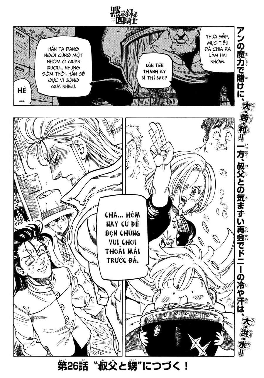 Tứ Kỵ Sĩ Khải Huyền Chap 25 - Next Chap 26
