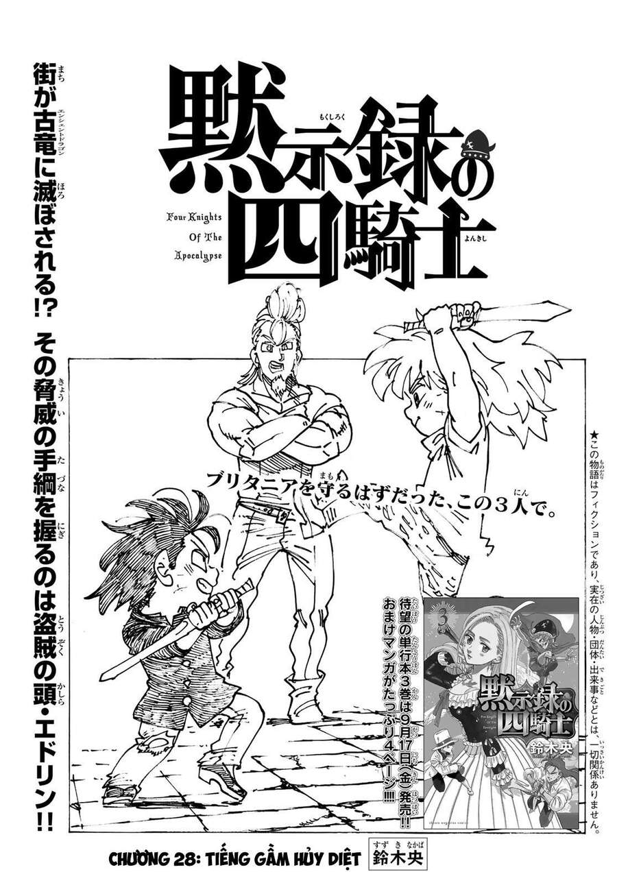 Tứ Kỵ Sĩ Khải Huyền Chap 28 - Next Chap 29