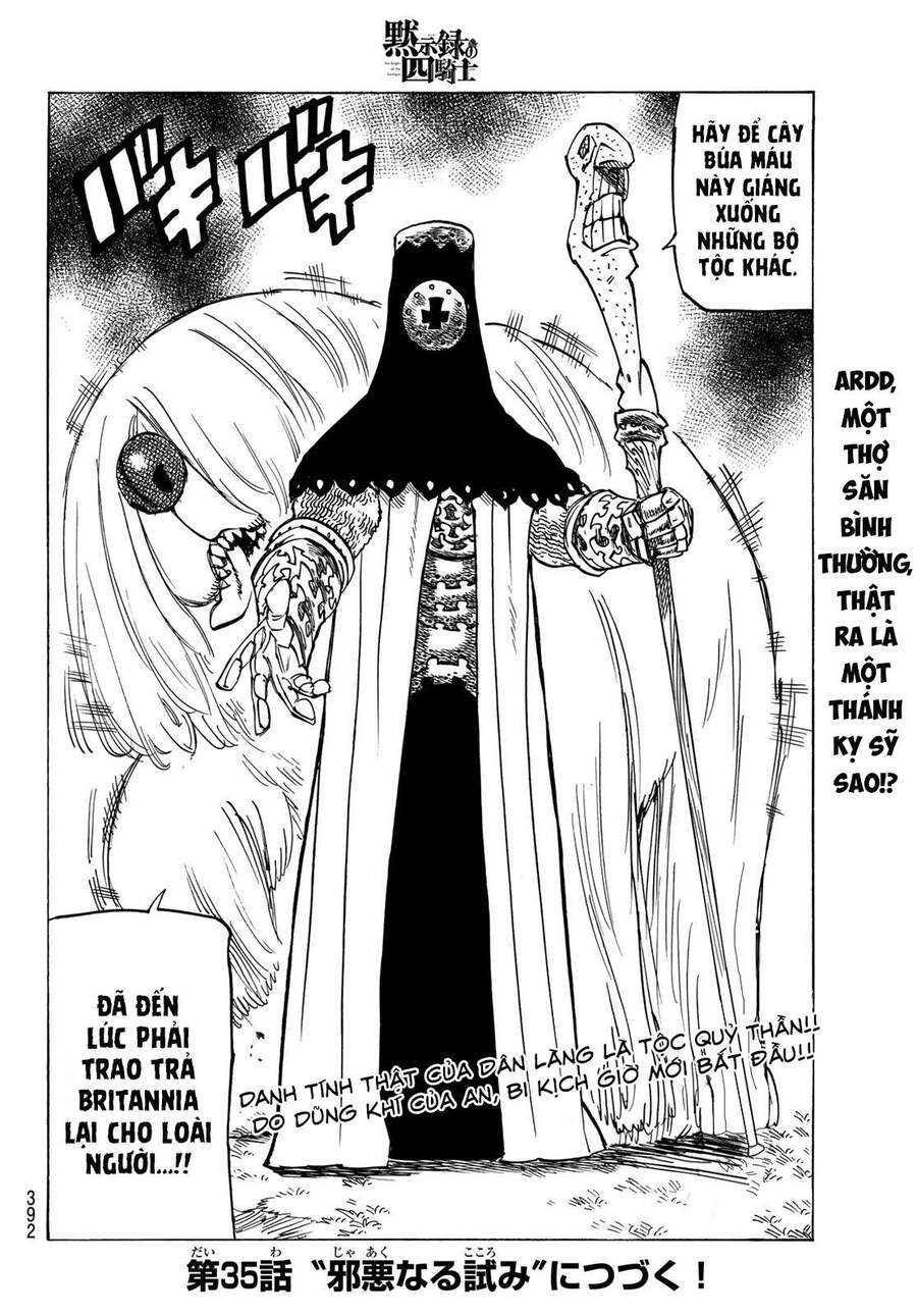 Tứ Kỵ Sĩ Khải Huyền Chap 34 - Next Chap 35