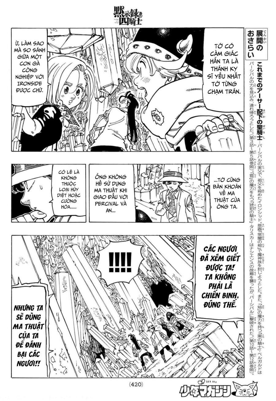 Tứ Kỵ Sĩ Khải Huyền Chap 37 - Next Chap 38