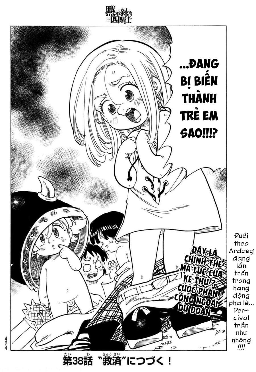 Tứ Kỵ Sĩ Khải Huyền Chap 37 - Next Chap 38