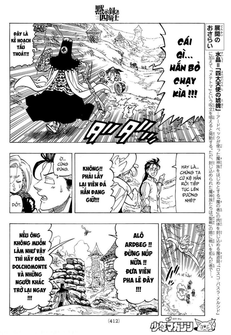 Tứ Kỵ Sĩ Khải Huyền Chap 37 - Next Chap 38