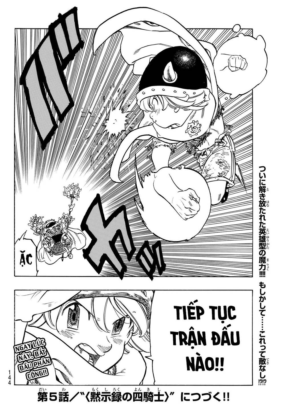 Tứ Kỵ Sĩ Khải Huyền Chap 4 - Next Chap 5