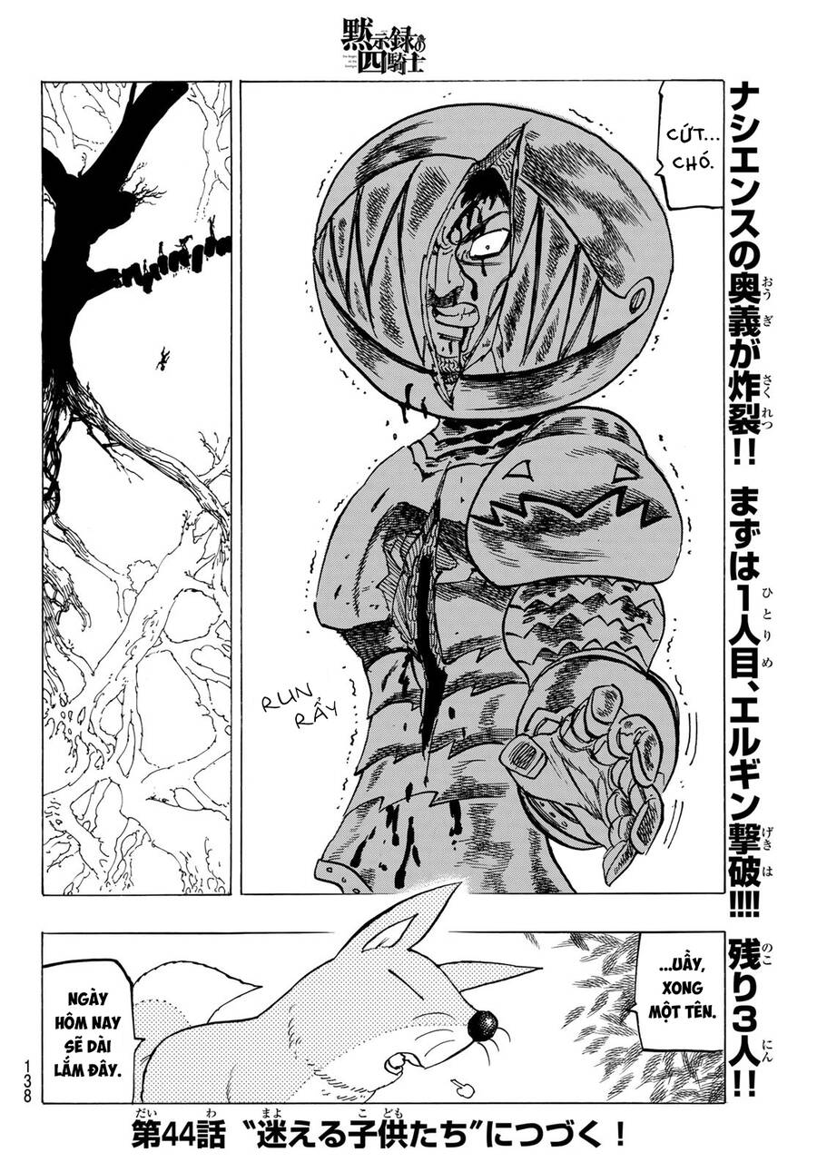 Tứ Kỵ Sĩ Khải Huyền Chap 43 - Next Chap 44