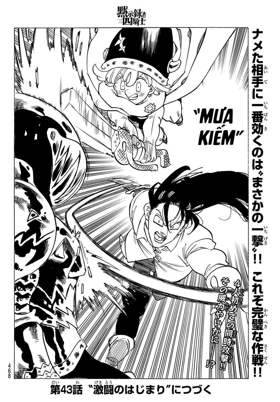Tứ Kỵ Sĩ Khải Huyền Chap 42 - Next Chap 43