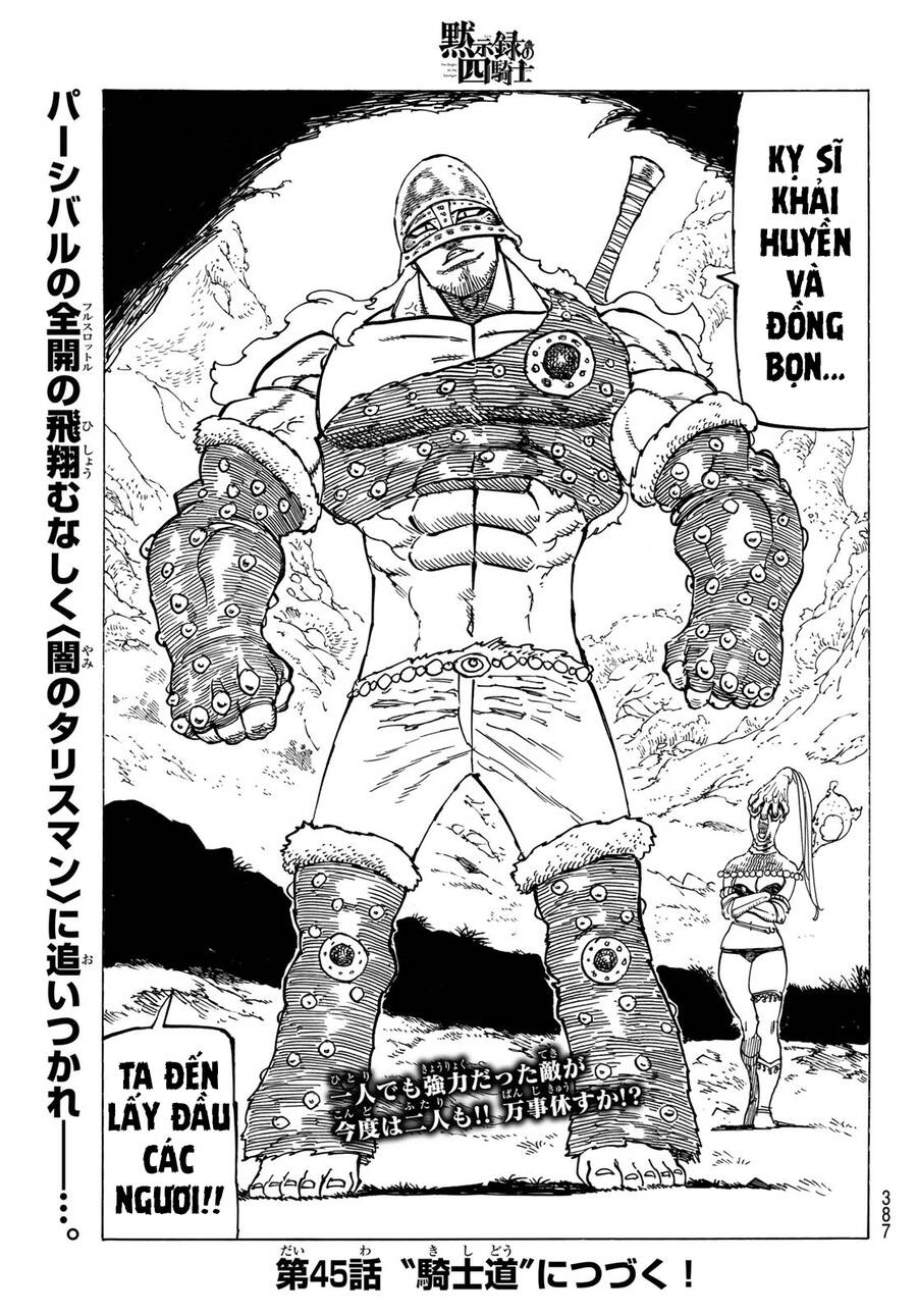 Tứ Kỵ Sĩ Khải Huyền Chap 44 - Next Chap 45