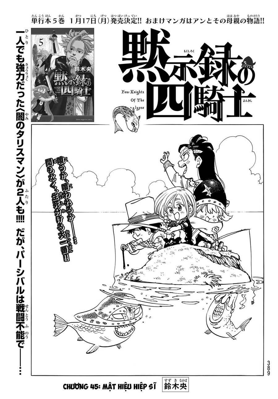 Tứ Kỵ Sĩ Khải Huyền Chap 45 - Next Chap 46