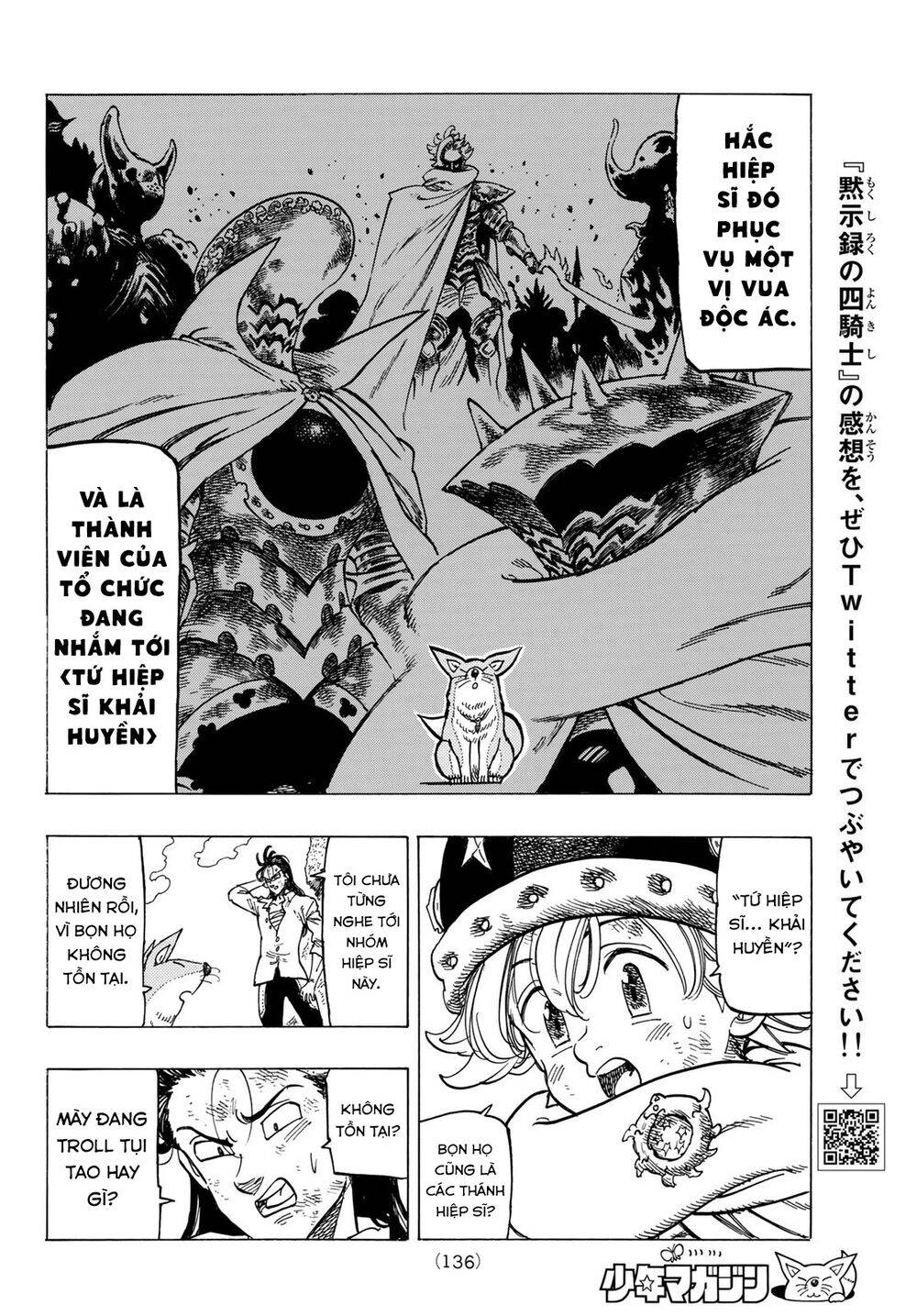 Tứ Kỵ Sĩ Khải Huyền Chap 5 - Next Chap 6