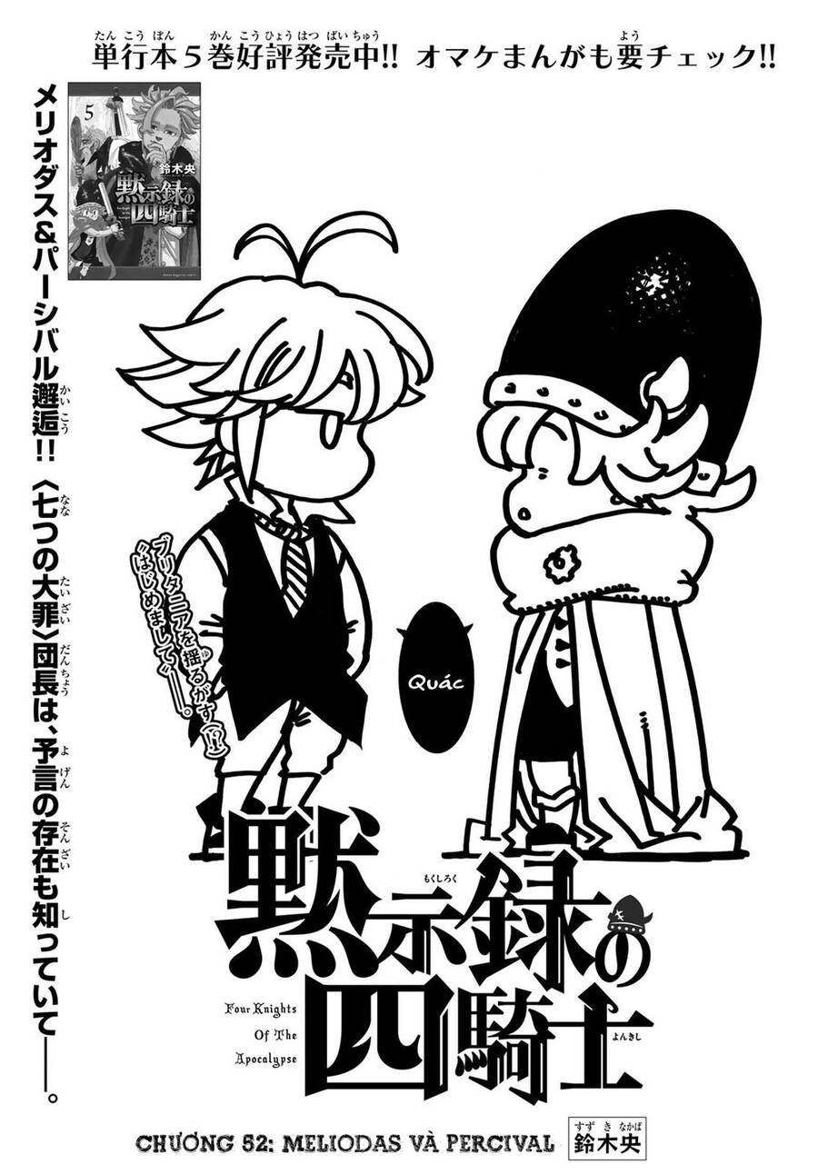 Tứ Kỵ Sĩ Khải Huyền Chap 52 - Next Chap 53