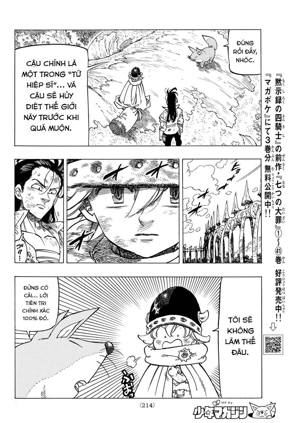 Tứ Kỵ Sĩ Khải Huyền Chap 6 - Next Chap 7