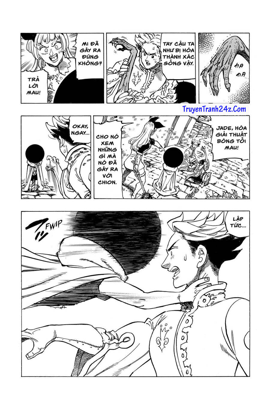 Tứ Kỵ Sĩ Khải Huyền Chap 55 - Next Chap 56