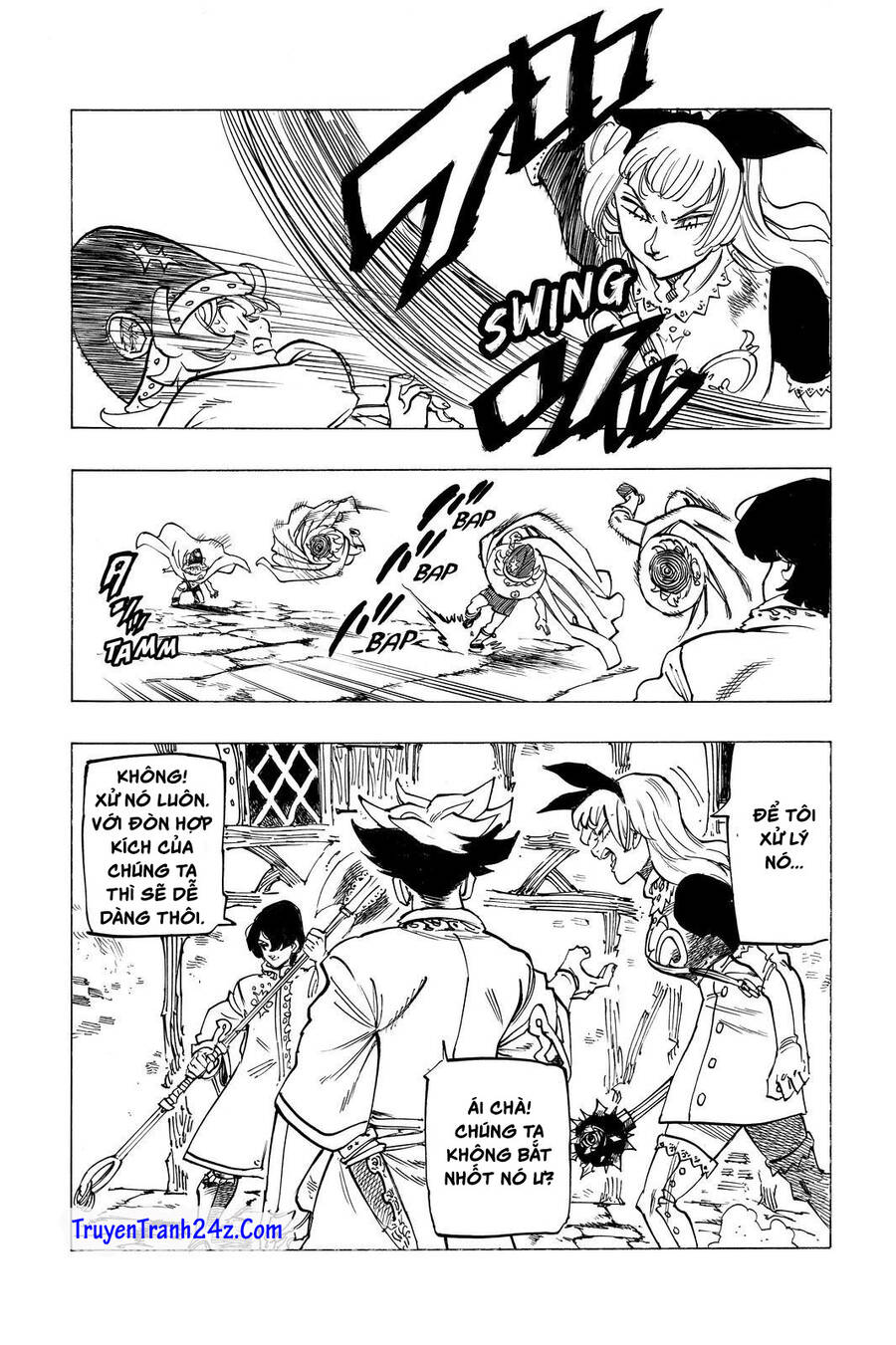 Tứ Kỵ Sĩ Khải Huyền Chap 53 - Next Chap 54