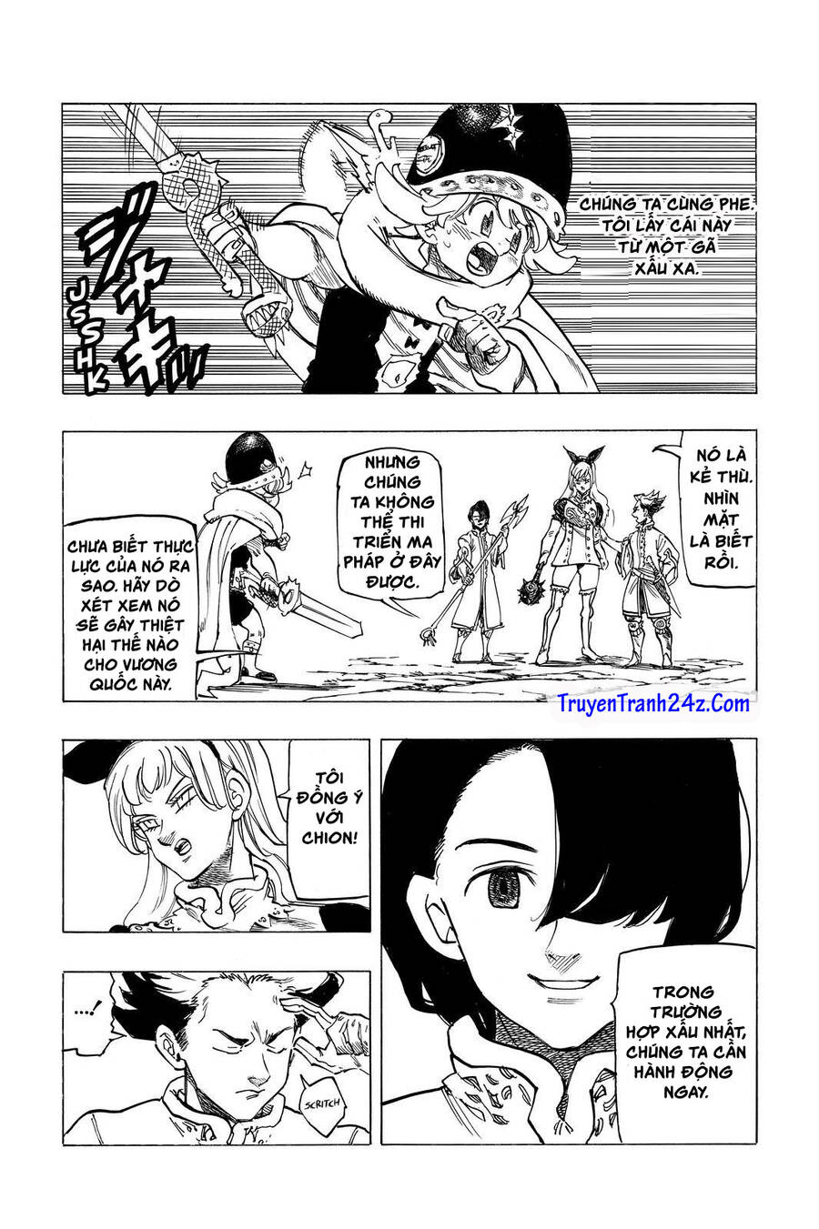 Tứ Kỵ Sĩ Khải Huyền Chap 53 - Next Chap 54