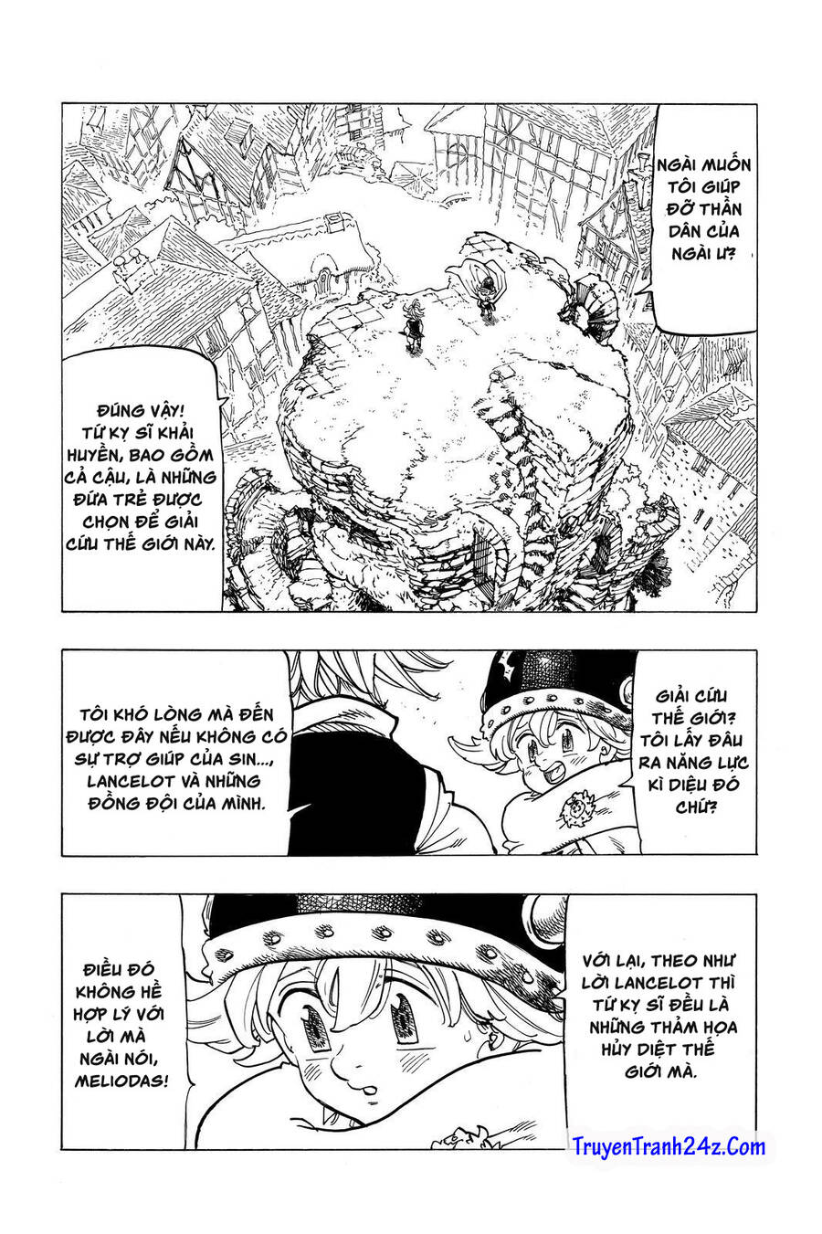 Tứ Kỵ Sĩ Khải Huyền Chap 53 - Next Chap 54