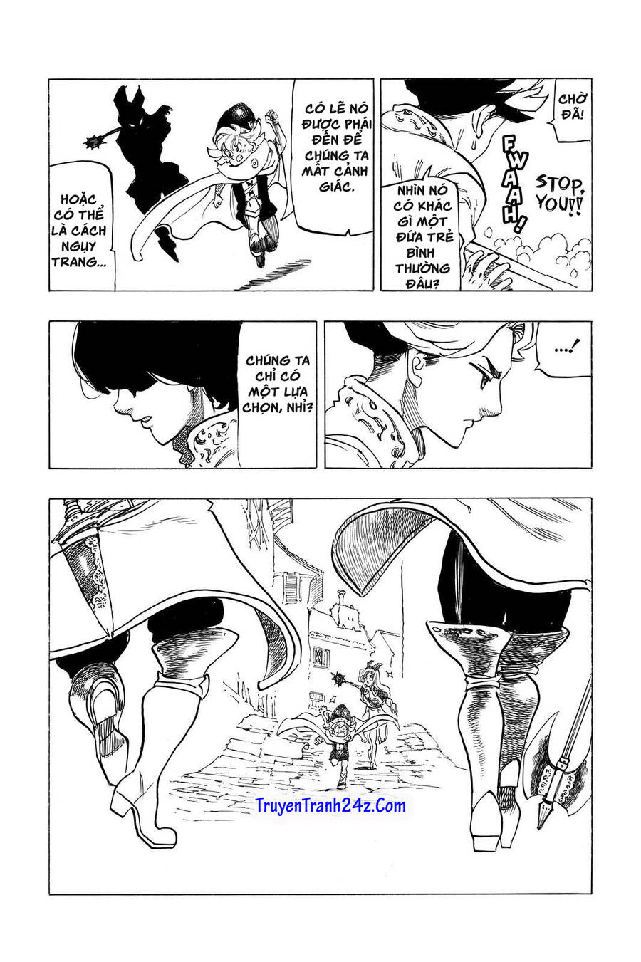 Tứ Kỵ Sĩ Khải Huyền Chap 53 - Next Chap 54
