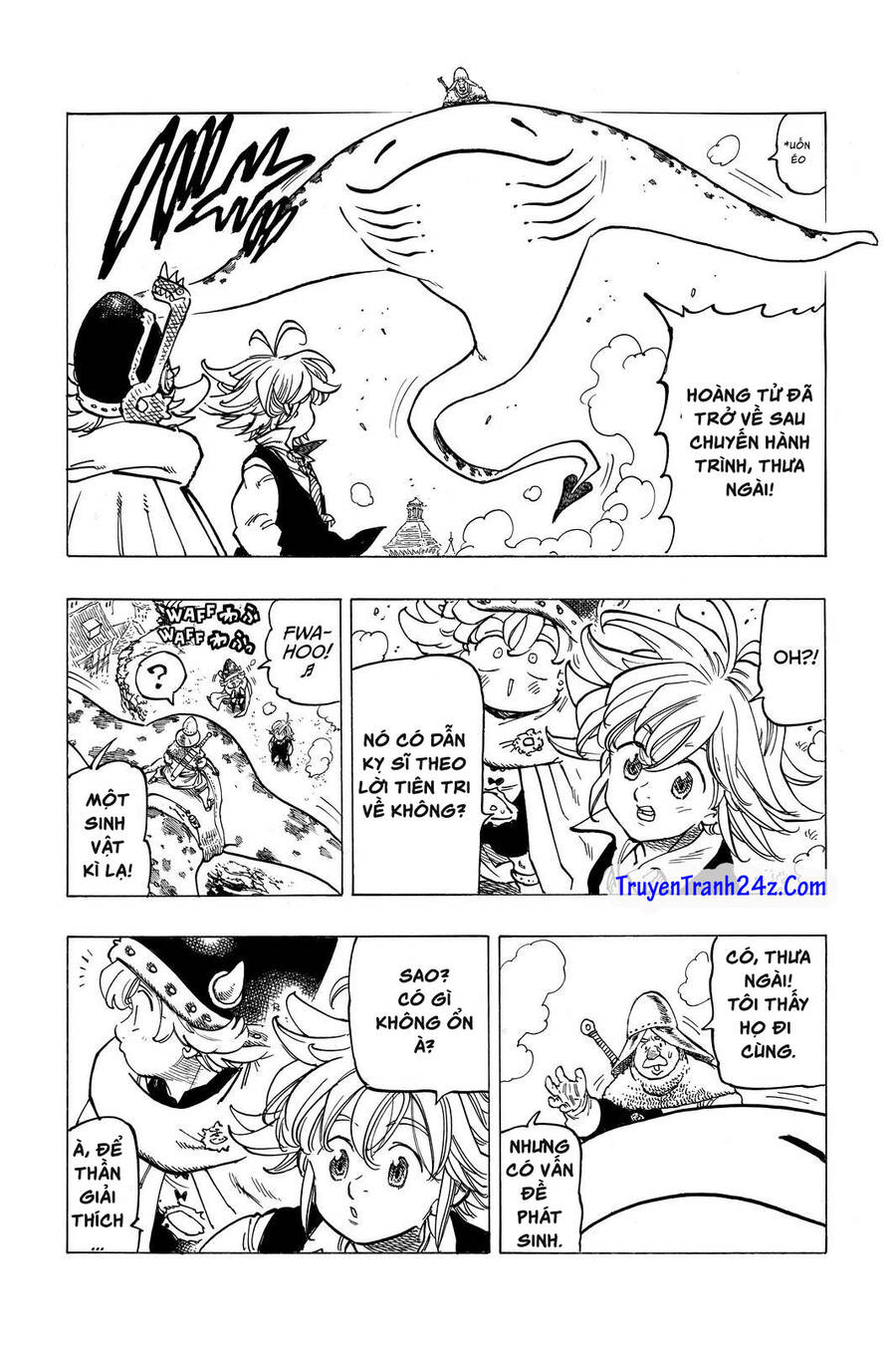 Tứ Kỵ Sĩ Khải Huyền Chap 53 - Next Chap 54