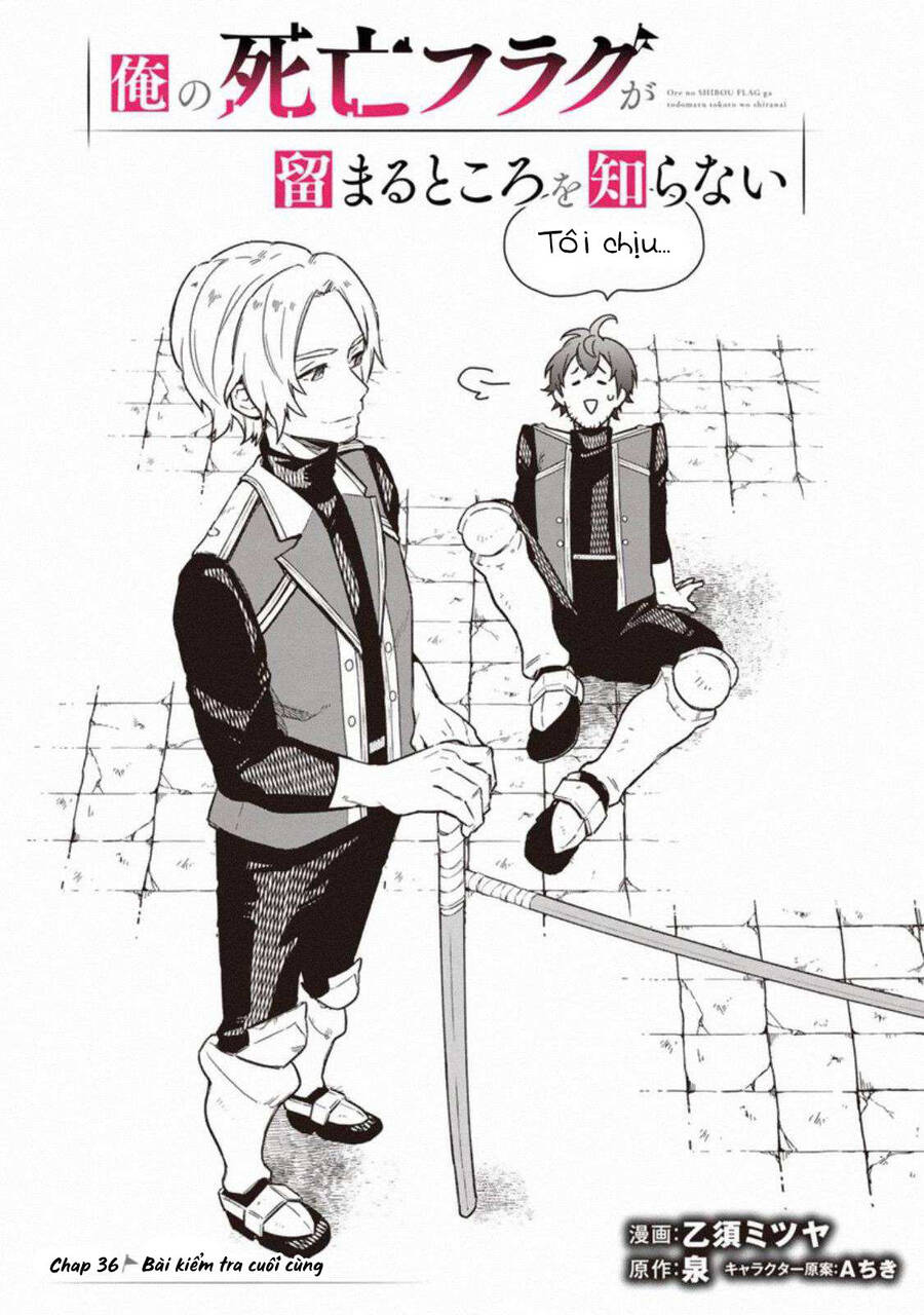 My Death Flags Show No Sign Of Ending. Chap 36 - Next Chap 37