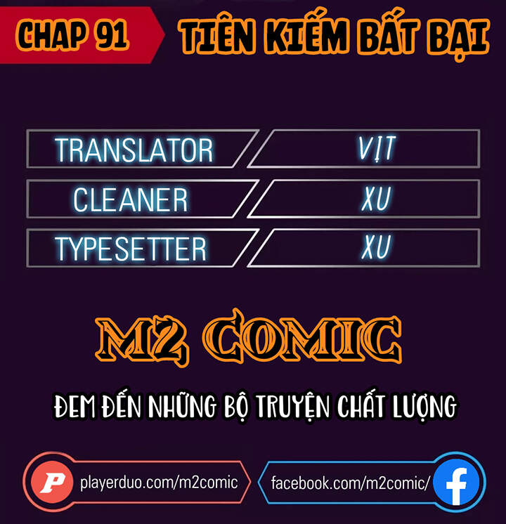 Tiên Kiếm Bất Bại Chap 91 - Next Chap 92