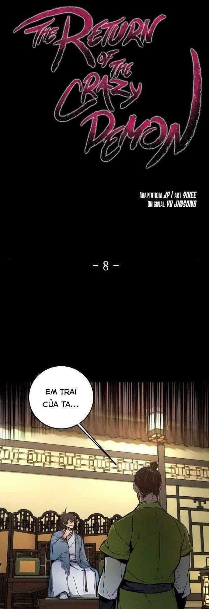 Sự Trở Lại Của Ác Ma Điên Loạn Chap 8 - Next Chap 9