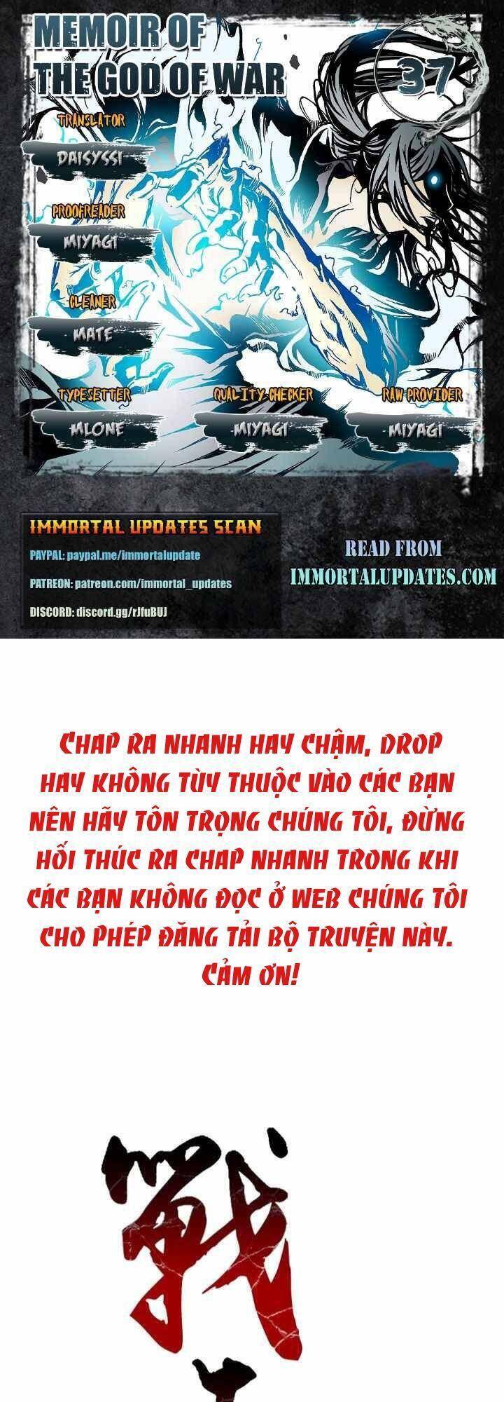 Hồi Ức Của Chiến Thần Chap 37 - Next Chap 38
