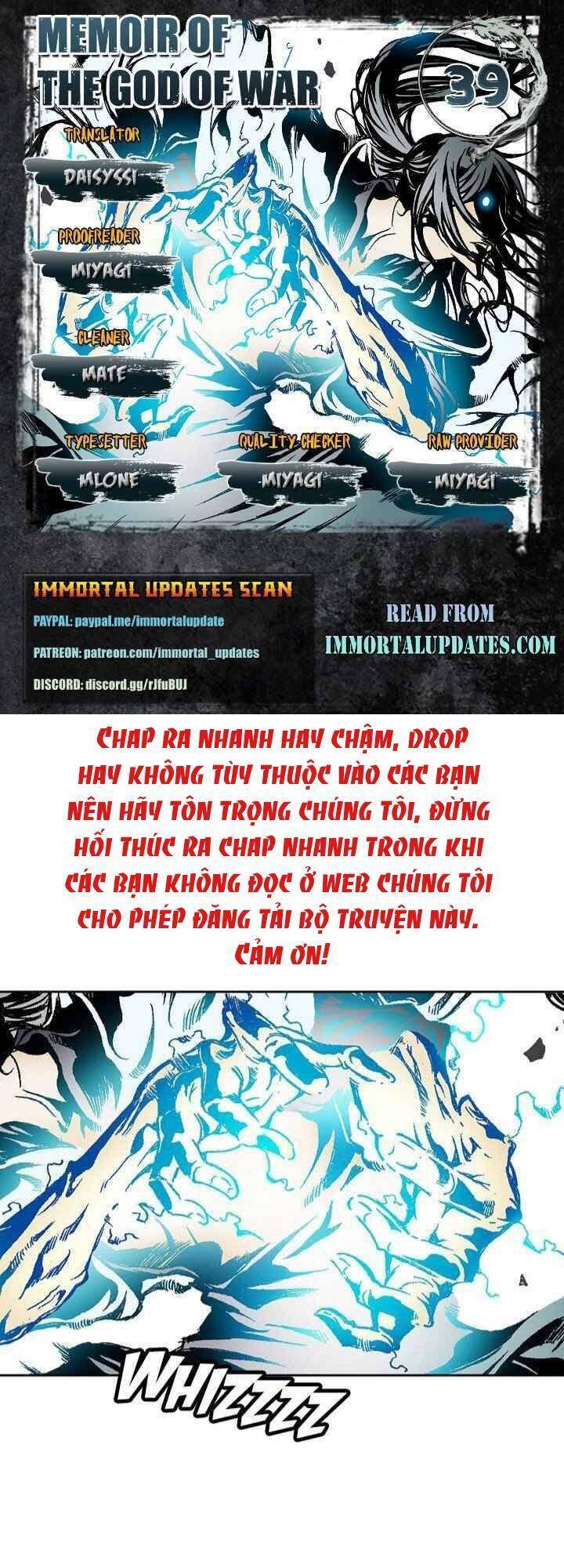 Hồi Ức Của Chiến Thần Chap 39 - Next Chap 40