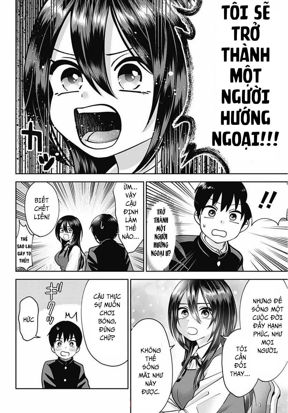 Shigure-San Muốn Trở Thành Người Hướng Ngoại!! Chap 1 - Next Chap 2