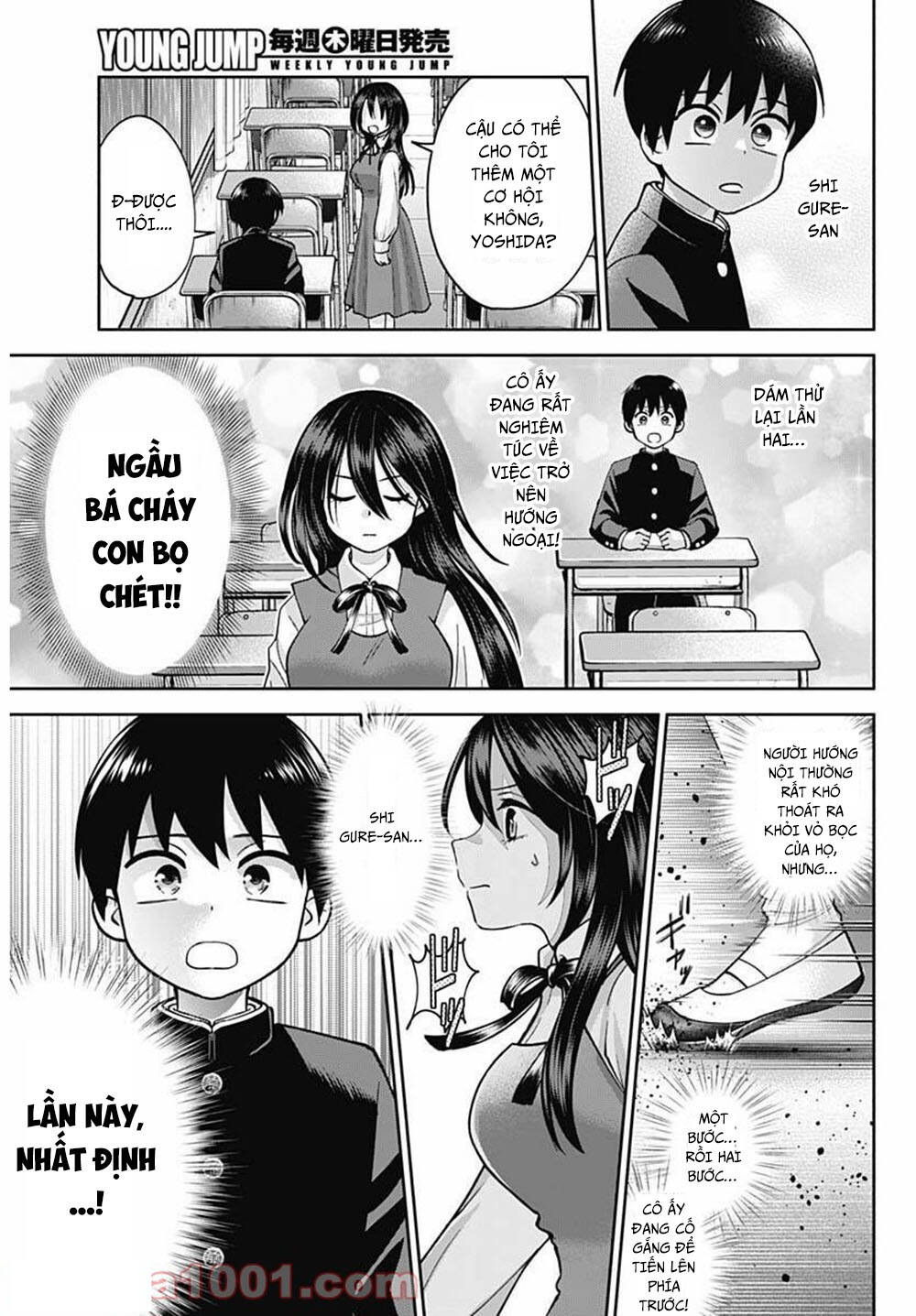 Shigure-San Muốn Trở Thành Người Hướng Ngoại!! Chap 1 - Next Chap 2