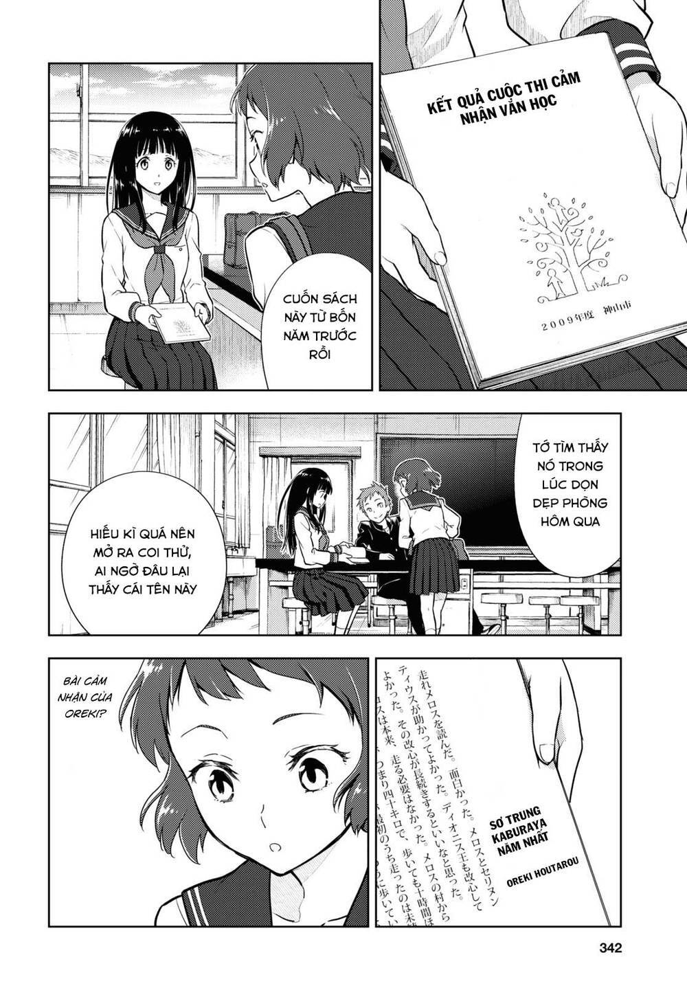 Hyouka Chap 90 - Next Chap 91