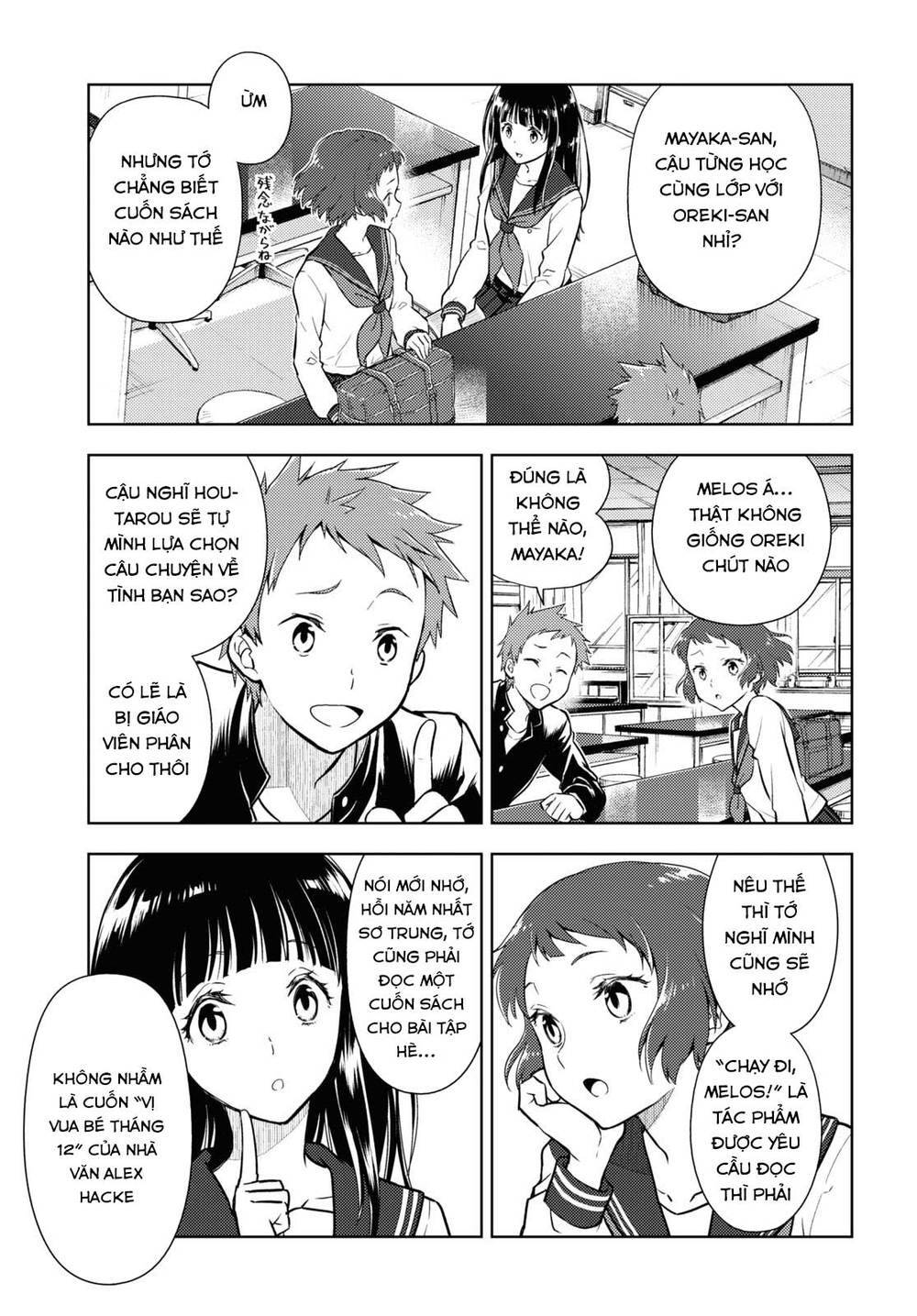 Hyouka Chap 90 - Next Chap 91
