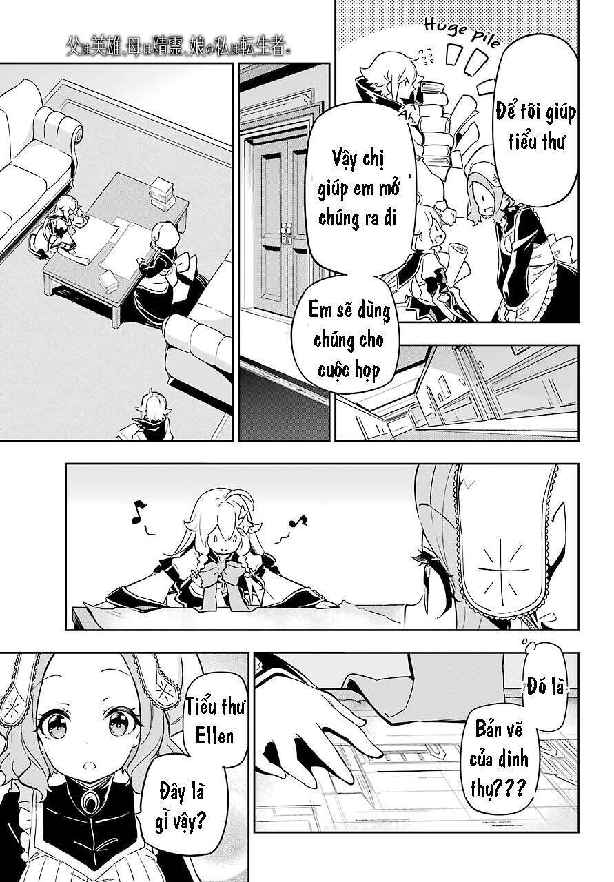 Chichi Wa Eiyuu, Haha Wa Seirei, Musume No Watashi Wa Tenseisha Chap 23 - Next Chap 24