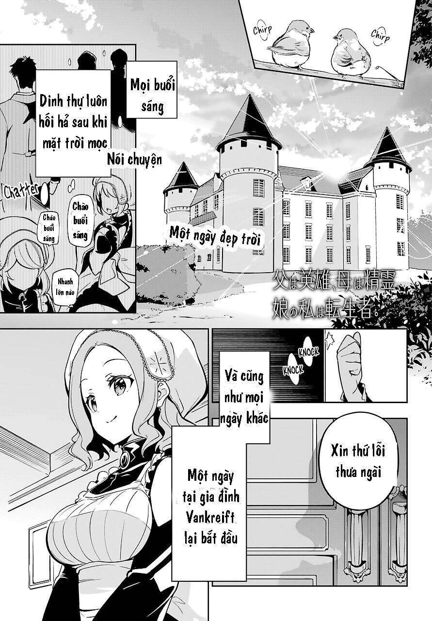 Chichi Wa Eiyuu, Haha Wa Seirei, Musume No Watashi Wa Tenseisha Chap 23 - Next Chap 24