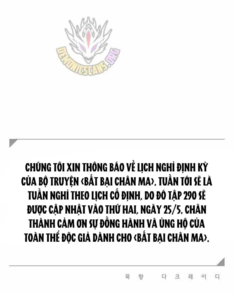 Bất Bại Chân Ma Chap 289 - Next Chap 290