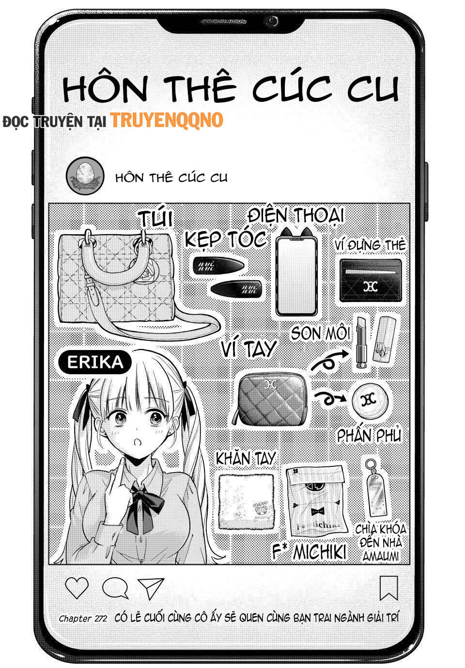 Hôn Thê Cúc Cu Chap 272 - Next Chap 273