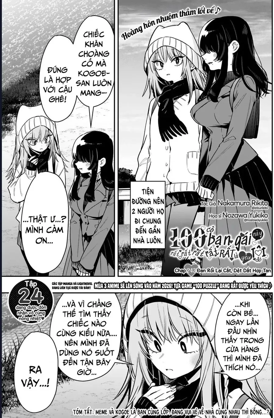 100 Cô Bạn Gái Chap 243 - Next Chap 244