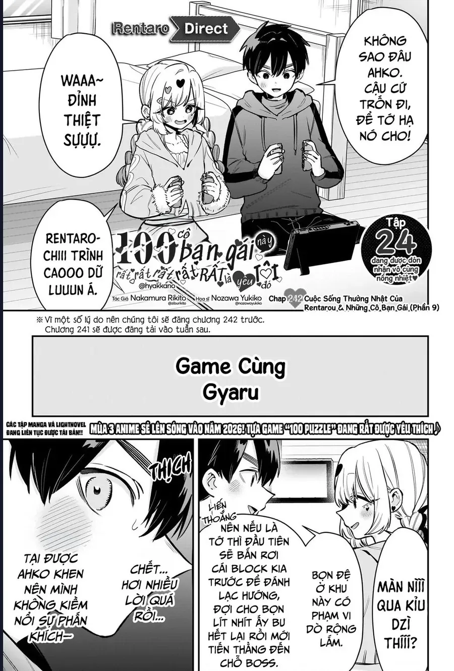 100 Cô Bạn Gái Chap 242 - Next Chap 243