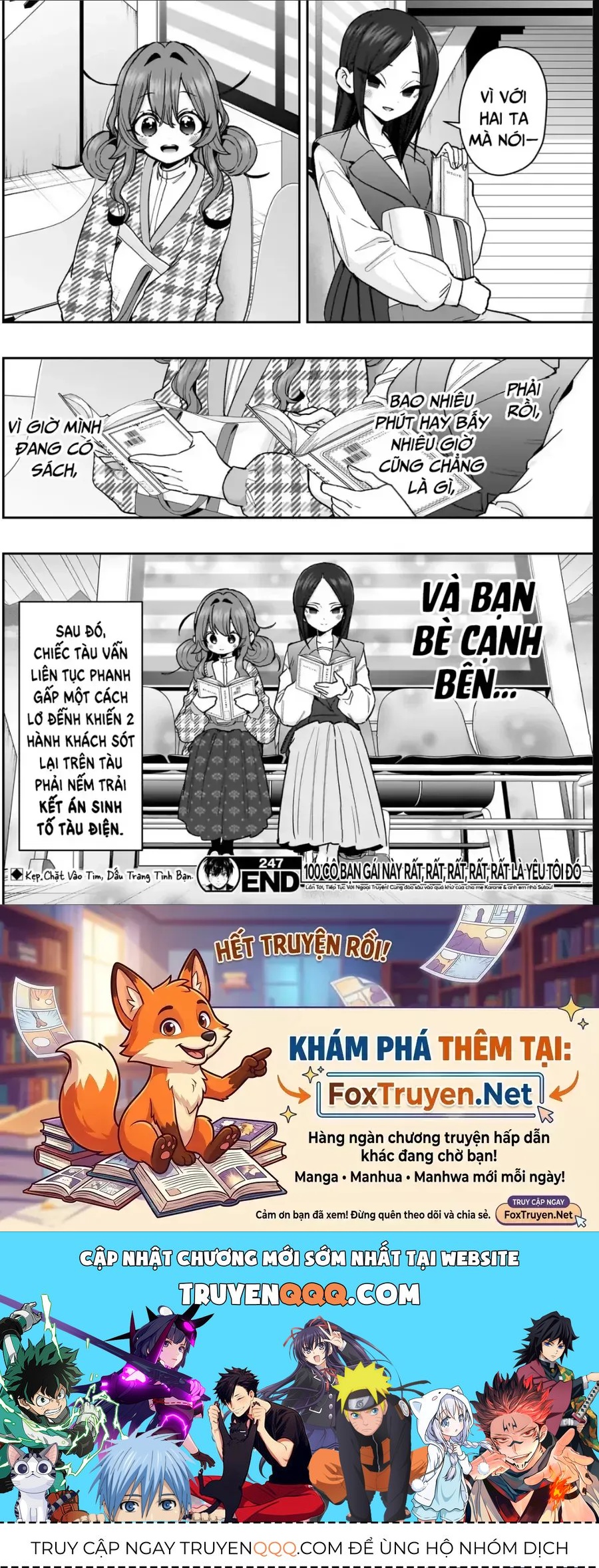 100 Cô Bạn Gái Chap 247 - Next Chap 248