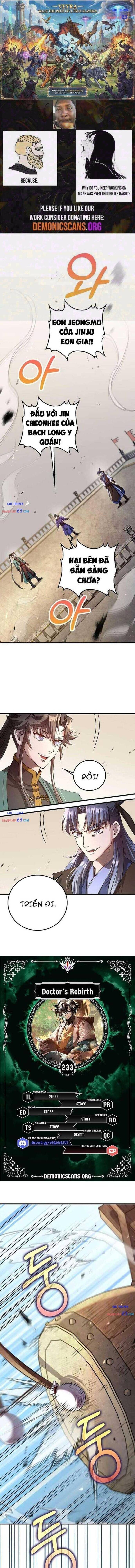 Bác Sĩ Trùng Sinh Về Murim Chap 233 - Next Chap 234