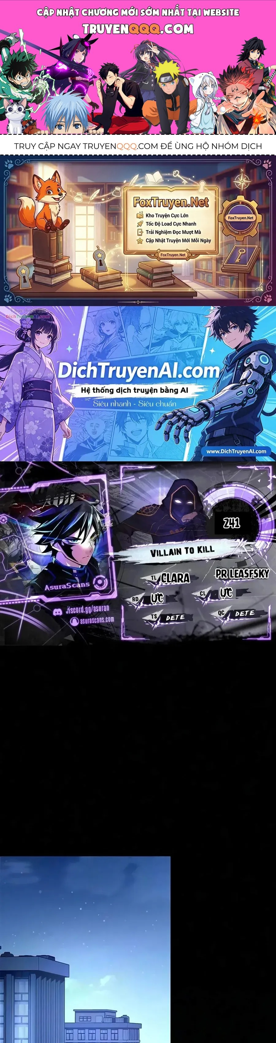 Tiêu Diệt Ác Nhân Chap 241 - Next Chap 242