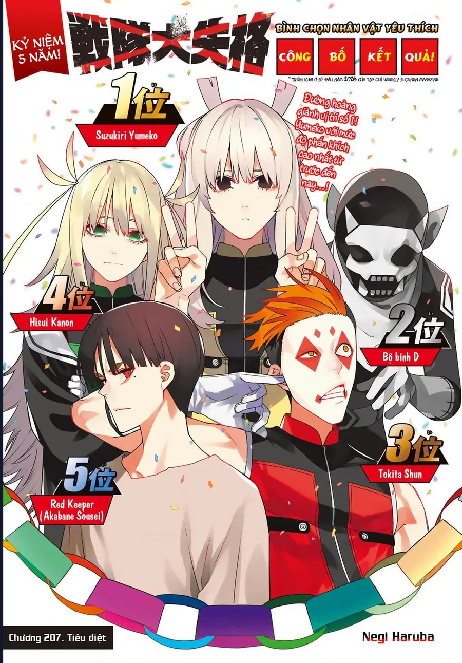 Chiến Đội Đại Thất Cách Chap 207 - Next Chap 208