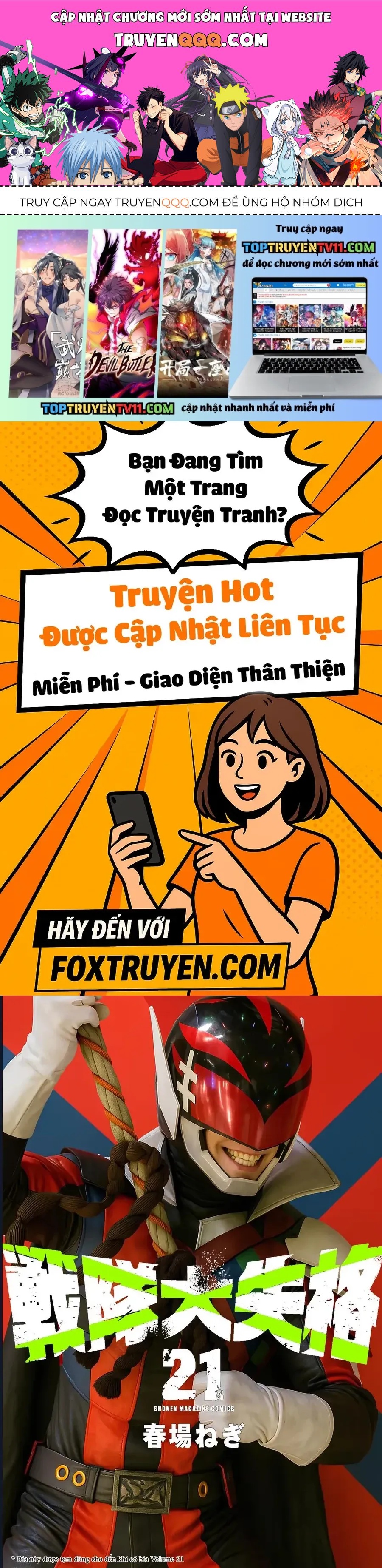 Chiến Đội Đại Thất Cách Chap 200 - Next Chap 201