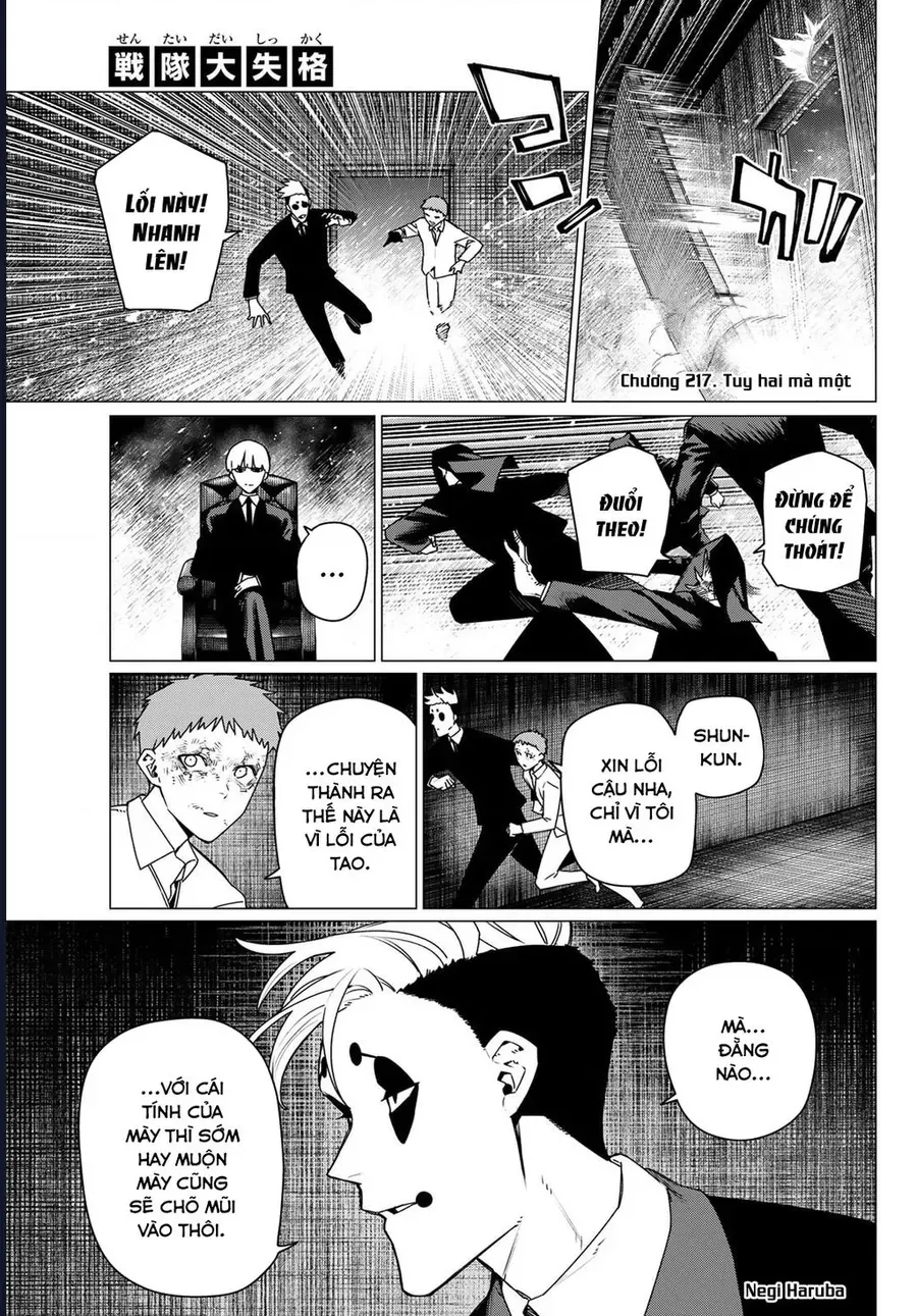 Chiến Đội Đại Thất Cách Chap 217 - Next Chap 218