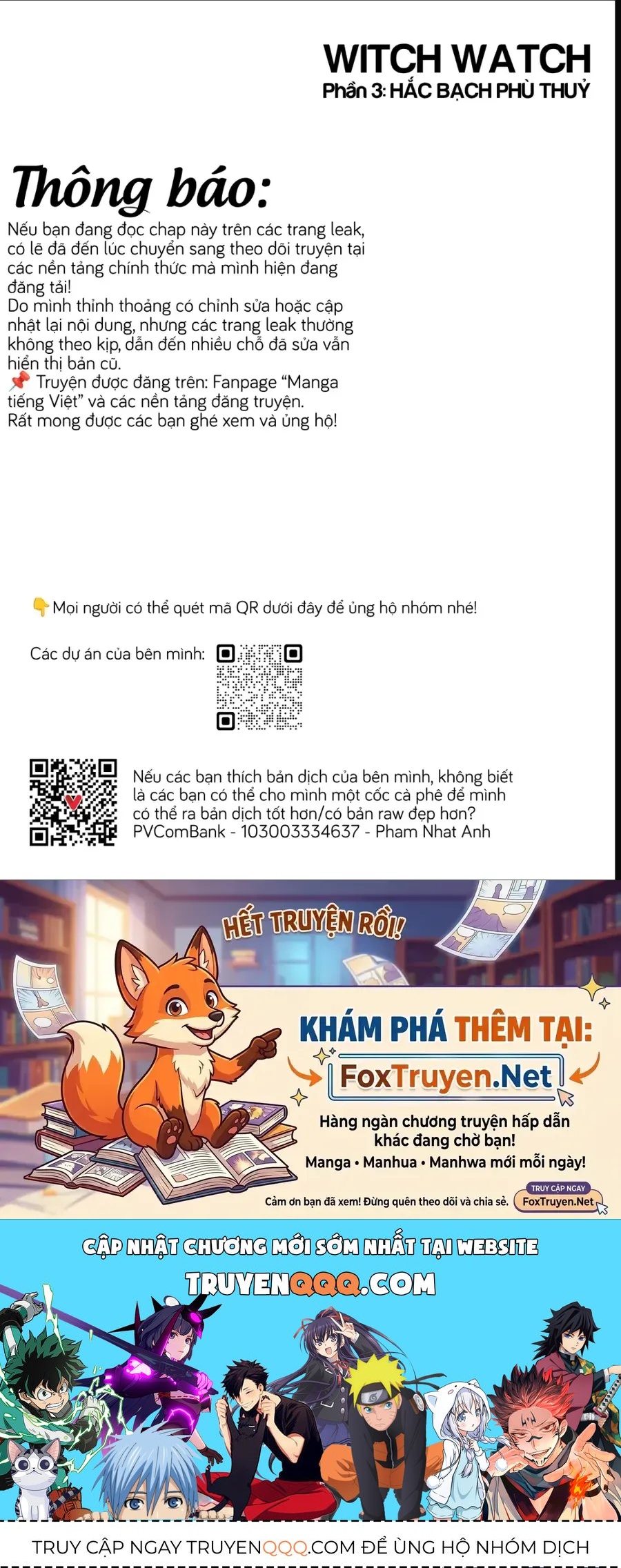 Kẻ Bảo Vệ Phù Thủy Là Một Orge Chap 256 - Next Chap 257