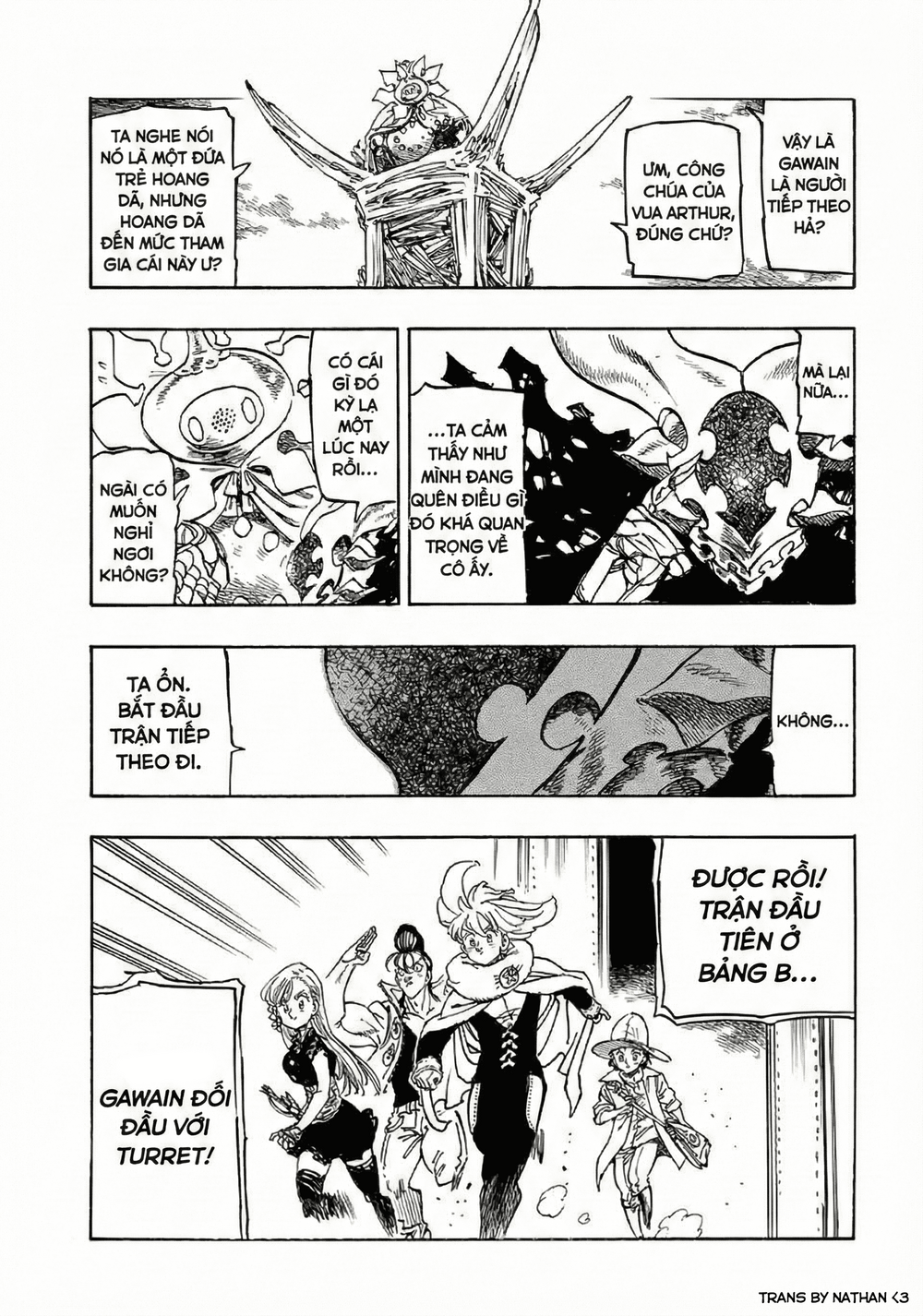 Tứ Kỵ Sĩ Khải Huyền Chap 174 - Next Chap 175