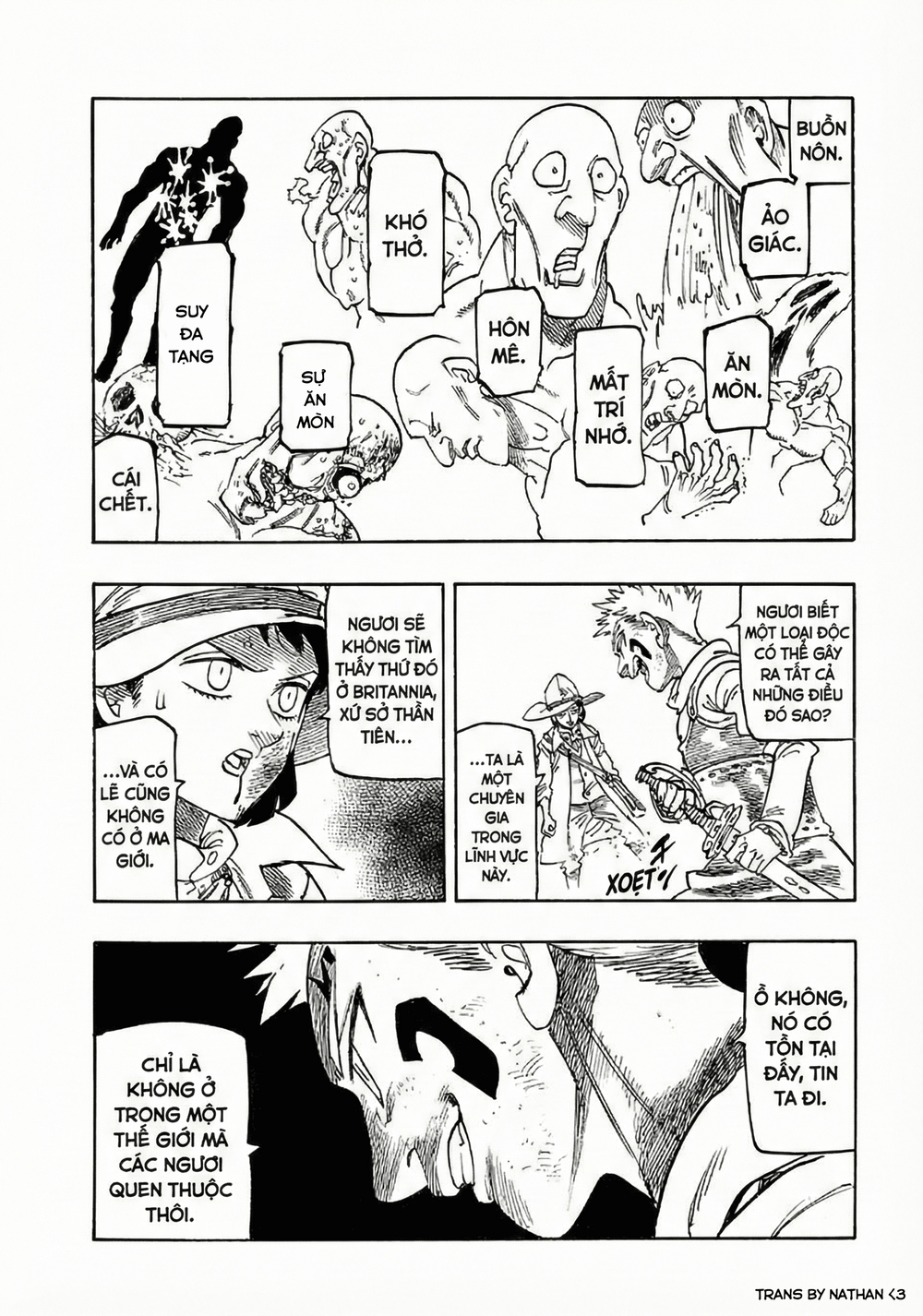 Tứ Kỵ Sĩ Khải Huyền Chap 172 - Next Chap 173